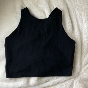 Athleta black tank top